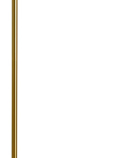 Oneach 62" Gold Floor Lamp for Living Rooms Tall Arc Standing Lamps with remote Bedrooms Industrial Corner Nursery Girls Kid Vintage Mid-Century Modern Reading Light Office(Bulb Included) - LeafyLoom