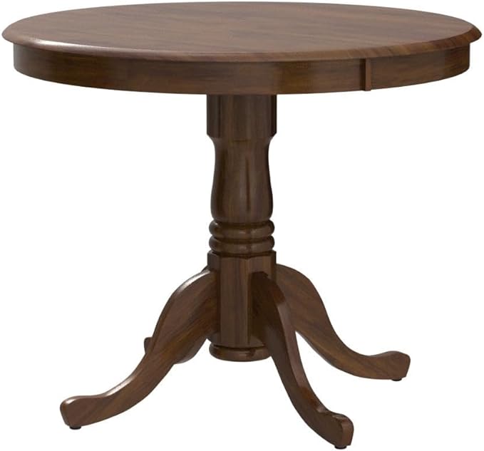 East West Furniture Kitchen Table, 36x36 Inch, ANT-AWA-TP - LeafyLoom