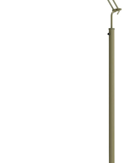 Cocoweb High Powered, dimmable, LED Floor Lamp - FLED-GPS (Antique Brass) - LeafyLoom