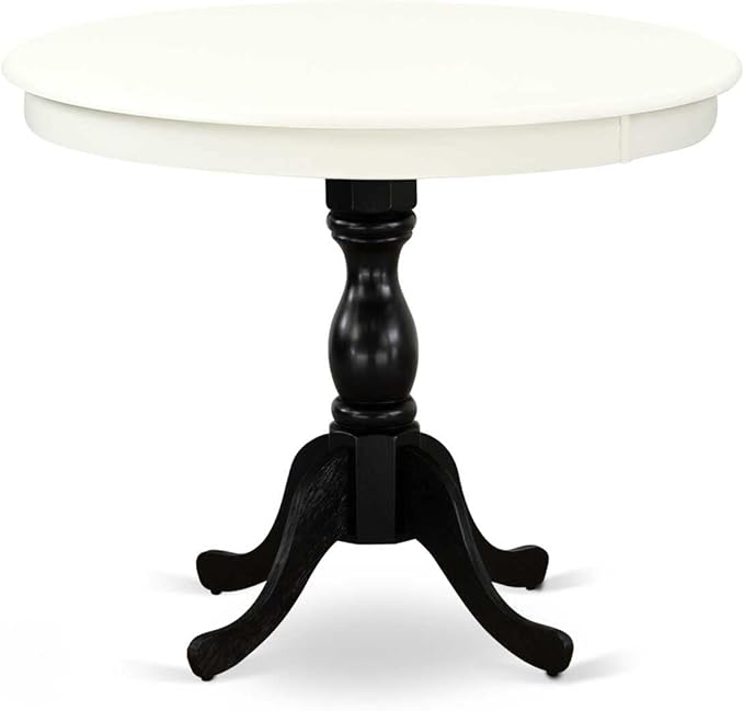 East West Furniture Dining Table, 36x36 Inch, AMT-LBL-TP - LeafyLoom