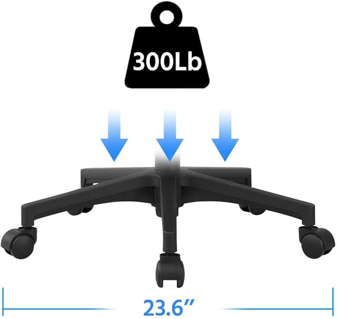 Yaheetech Office Chair Mid Back Executive Task Swivel Rolling Gaming Lumbar Support Modern Desk Computer Ergonomic Mesh Embody Chair Rolly Study Chair with Armrests, Dark Grey - LeafyLoom