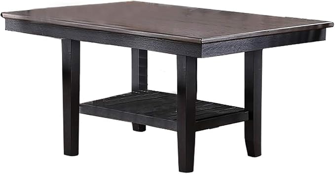 NicBex Hachi-DT-00150-DX-1 Dining Table, 64" x 40" x 30", Coffee - LeafyLoom
