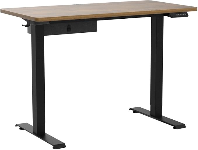 Marsail TZESD12V home-office-desks, 48 x 24 Inch, Rustic - LeafyLoom
