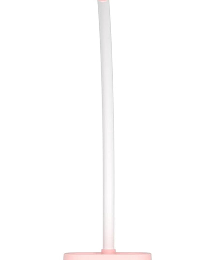 Sailstar Desk Lamp for Home Office, Small Desk Lamp with Wireless Charger & Pen Holder, Cute Desk Lamp LED Dimmable Touch 3 Lighting Modes Memory, Gooseneck Pink Desk Light for College Dorm Room - LeafyLoom
