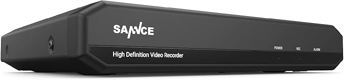 SANNCE 1080P 16 Channel CCTV DVR (NO Hard Drive), H.264+ Hybrid 5-in-1 Security Camera Recorder, Supports 2MP TVI AHD CVI CVBS Analog IP Surveillance Cameras, Remote Access, Motion Alert SANNCE