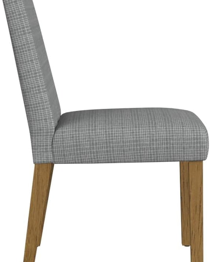 HomePop Classic Upholstered Parsons Dining Chairs, Single Pack, Gray - LeafyLoom
