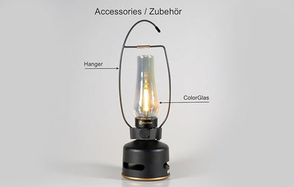 MoriMori design lamp with loudspeaker (pearl white) - LeafyLoom