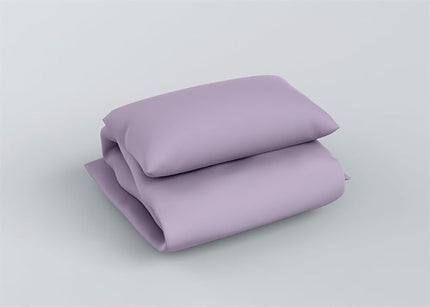 3 Piece Solid Color All Season Bedding Comforter Set Microfiber Soft Lightweight Bedding Set for Kids Teens Adults Room Decor with 1 Comforter and 2 Pillowcases King - LeafyLoom