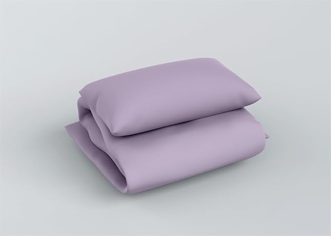 3 Piece Solid Color All Season Bedding Comforter Set Microfiber Soft Lightweight Bedding Set for Kids Teens Adults Room Decor with 1 Comforter and 2 Pillowcases King - LeafyLoom