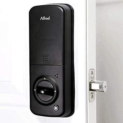 Alfred DB2-B Smart Door Lock Deadbolt Touchscreen Keypad, Pin Code + Key Entry + Bluetooth, Up to 20 Pin Codes (Gold) ALFRED