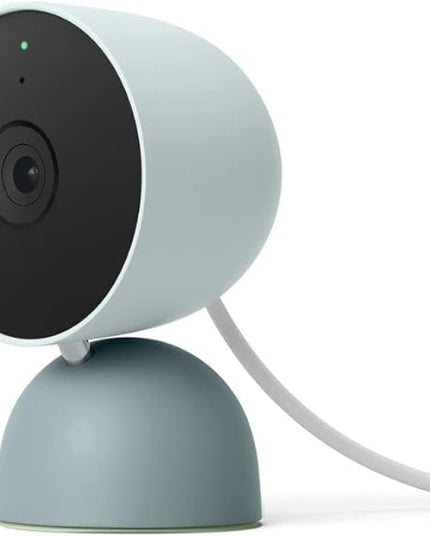 Google Nest Security Cam (Wired) - 2nd Generation - Fog, 1080p, Motion Only GoogleLLC