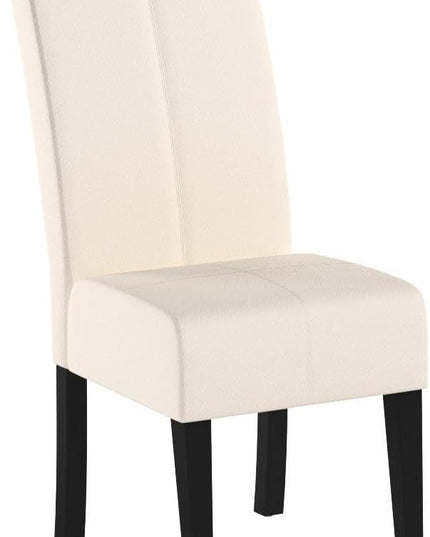 Christopher Knight Home Pertica Fabric Dining Chair, Beige 25D x 18W x 39.75H in - LeafyLoom