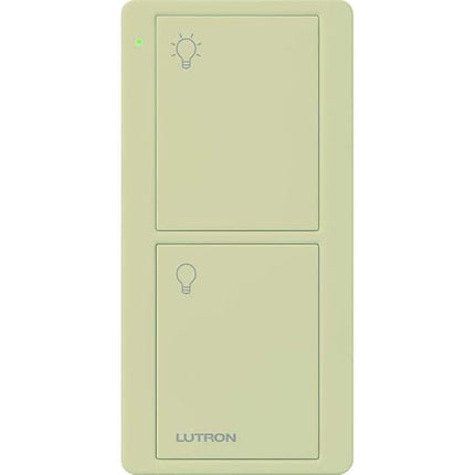 Lutron Pico Remote for Caseta Smart Switch, 2-Button Control , On/Off Control, For Table Top or Wallmount Use, PJ2-2B-GIV-L01, Ivory Lutron