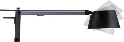 BLACK+DECKER Verve Designer LED Clamp Light, Fits Shelves, Cubicles & Headboards, True White LED + 16M RGB Colors - LeafyLoom