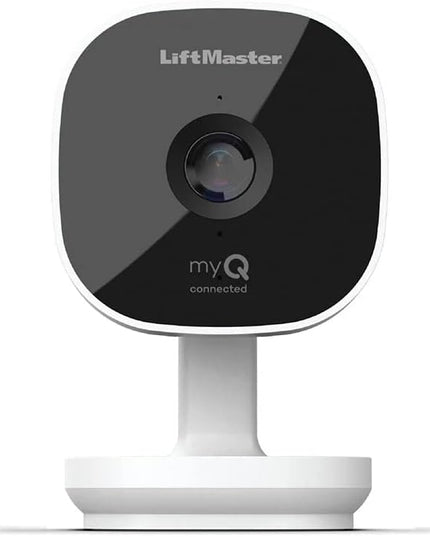 LiftMaster myQ Smart Garage HD Camera - WiFi Enabled - myQ Smartphone Controlled - Two Way Audio - Works with Key by Amazon in-Garage Delivery - Model MYQ-SGC1WLM, White FAS