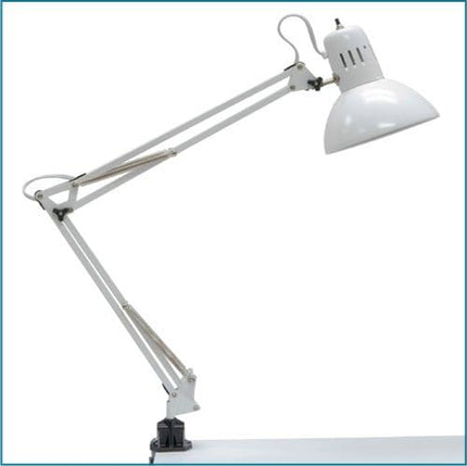 Studio Designs Swing Arm Lamp with 13-watt CFL Bulb, Black - LeafyLoom