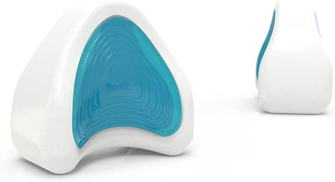 Contour Legacy with Cool Gel Leg & Knee Memory Foam Side Sleeper Support Pillow - Soothing Relief for Sciatica, Back, Hips, Knees, Joints (2 Pack) - LeafyLoom