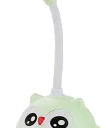 LED Desk Lamp for Kids, Mini Cute Owl Lamp Night Light, Foldable USB Rechargeable Reading Light Bedroom Children's Bedside Study (Green) - LeafyLoom