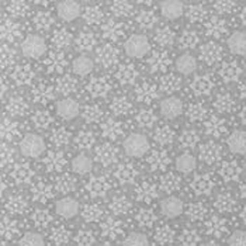 Comfort Spaces Cotton Flannel Breathable Warm Deep Pocket Sheets with Pillow Case Bedding, Queen, Grey/Aqua Snowflakes 4 Piece - LeafyLoom