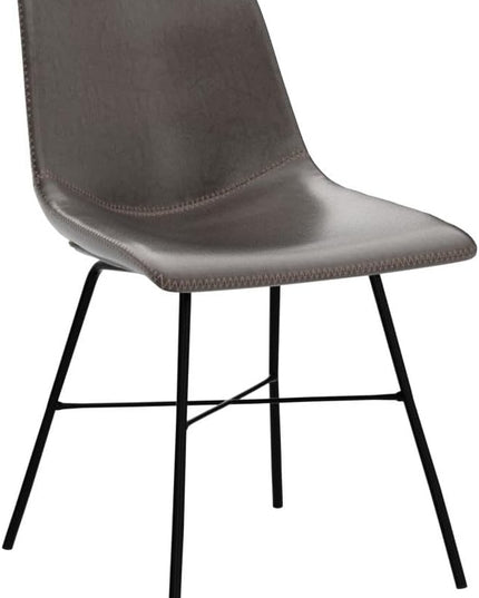 Poly and Bark Paxton Dining Chair, Set of 2 Brown - LeafyLoom
