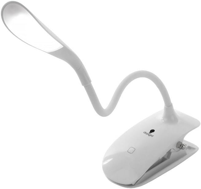 Daylight Company, LLC Smart Clip-on Lamp, White - LeafyLoom