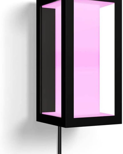 Philips Hue Impress Outdoor Smart Wall Light, Black - 16W, White and Color Ambiance LED Light - 1 Pack - Requires Hue Bridge and Outdoor Power Supply - Control with Hue App and Voice - Weatherproof PhilipsHue