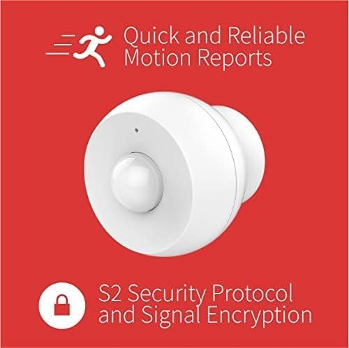 Zooz 800 Series Z-Wave Long Range S2 Motion Sensor ZSE18 800LR with Magnetic Mount, Works with SmartThings, Z-Box, and Home Assistant ZOOZ