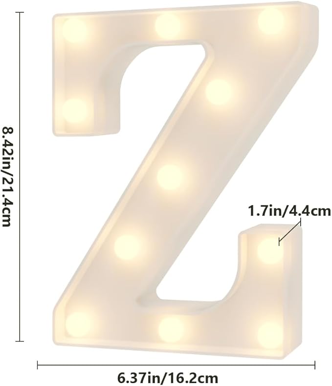 Marquee Letter Light Up Signs Christmas Decorations For Bedroom Office Decorations for Work Pool Party Decorations Birthday Decorations for Boys 90th Birthday Decorations for Women Dorm Decorations - LeafyLoom
