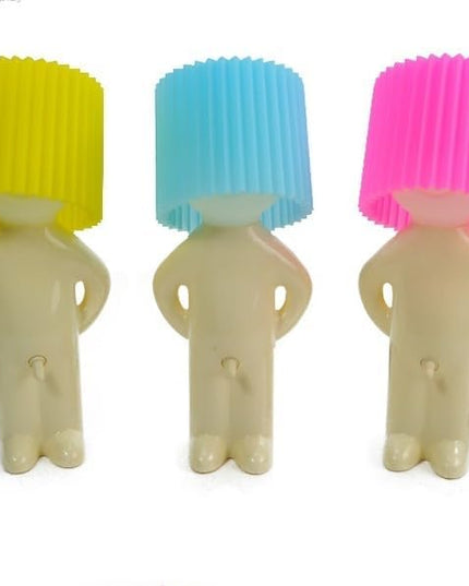 Little Naughty boy Desk lamp,A Little Shy Desk lamp, Bedside Night Light,Naughty boy Mr.P a Little Shy Man Creative lamp,Home Decoration Beautiful Gift (Blue) - LeafyLoom