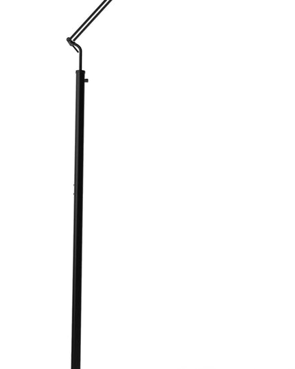 Cocoweb High Powered, dimmable, LED Floor Lamp - FLED-GPS (Satin Nickel) - LeafyLoom