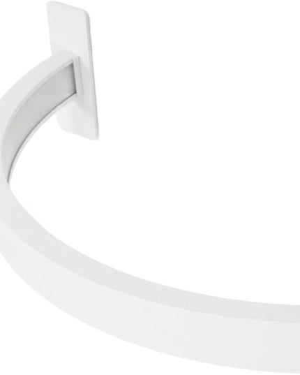 LED Half Moon Light, 25W Desktop LED Light 3000K to 6500K Desktop Beauty Lamp LED Half Moon Light Half Moon Beauty Lamp Half Moon Shaped Adjust Brightness Eyelash Beauty Lamp, White half moon light - LeafyLoom