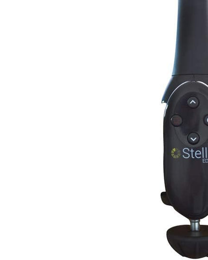 Stella Edge Premium 10W LED Desk Clamp Task Lamp-Black-Adjustable Dimmable Low Vision Natural Table Light - Bright Macular Degeneration Aid Lighting - Hobby, Crafting, Sewing, Artist, Reading, Office - LeafyLoom