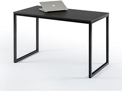 ZINUS Jennifer 47 Inch Black Frame / Computer Workstation / Office Desk / Easy Assembly, Deep Espresso - LeafyLoom