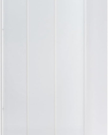 STARY 5 Shelf White Bookcase 60 inch Tall Wood Bookshelf for Bedroom - LeafyLoom