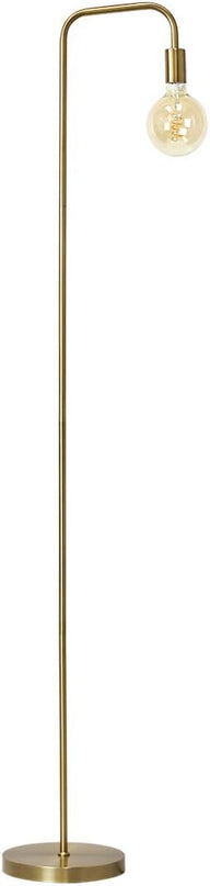 O’Bright Industrial Floor Lamp for Living Room, Metal Lamp, E26 Socket, 70 Inches, Minimalist Design for Decorative Lighting, Stand Lamp for Bedroom, Office, Dorm, Gold - LeafyLoom