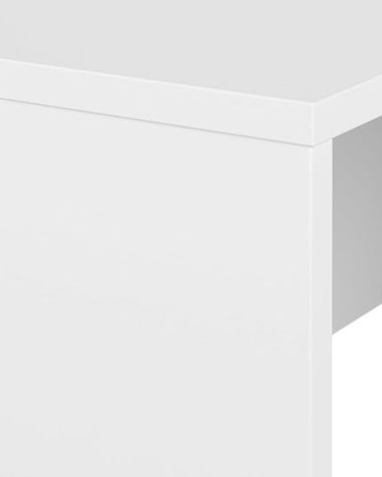 Bush Business Furniture Studio C 72W x 30D Office Desk in White - LeafyLoom