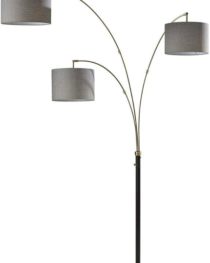 ADESSO Bergen 3-Arm Arc Lamp - LeafyLoom