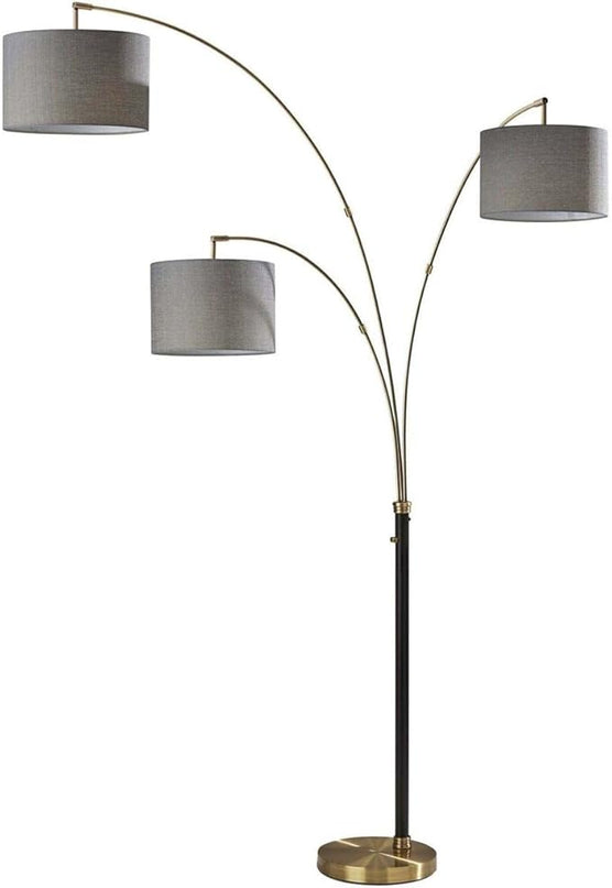 ADESSO Bergen 3-Arm Arc Lamp - LeafyLoom