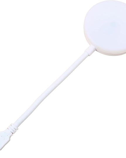 USB Night Light with 3 Color Mode, Arbitrary Brightness Control Small lamp, Portable 360° Flexible Gooseneck for Reading, Makeup, Fill Light, Travel, Outdoor, Power Failure Emergency. - LeafyLoom
