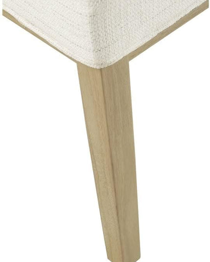 HomePop Kolbe Upholstered Dining Chair - Stain-Resistant Woven (Single Pack) - LeafyLoom