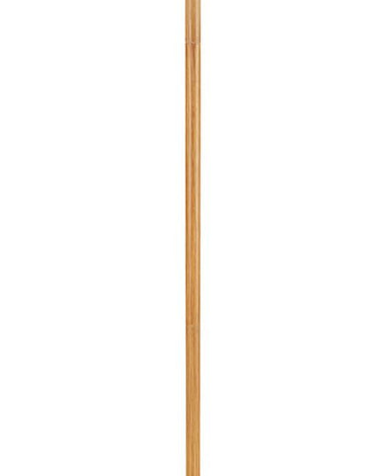 Globe Electric 61000053 62" Floor Lamp, Faux Wood Finish, Pleated Fabric Shade, Flat Base, Pull Chain Switch on Socket, Reading Lamp, Home Office Accessories, Home Décor, Home Improvement - LeafyLoom