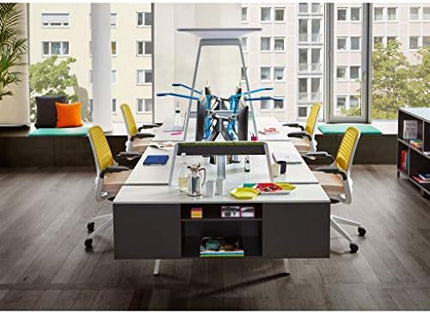 Steelcase Series 1 Work Office Chair, Canary - LeafyLoom