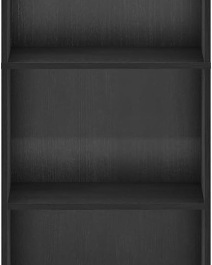 Furinno Luder Bookcase / Bookshelf / Storage Shelves, 5-Tier, Blackwood - LeafyLoom