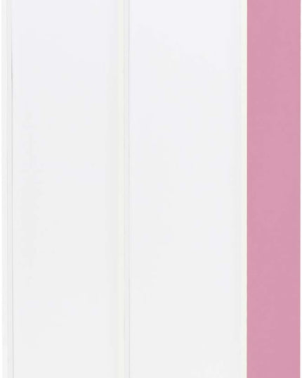Furinno 7-Cube Reversible Open Shelf, White/Pink 11048WH/PI - LeafyLoom