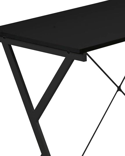 NicBex Kimberly-DW-00049-LWJ Home Office Desks, 62.5"x47.5"x28.5", Black - LeafyLoom