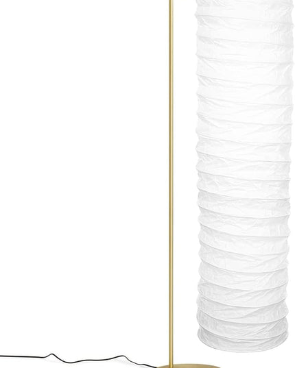 Paper Floor Lamp Shad Japanese Style Standing Lamps Protector Cover Replacement Decorative Lampshade for Bedside Hotel Floor Lamp - LeafyLoom