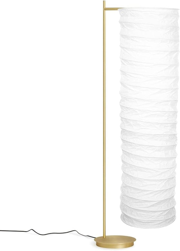 Paper Floor Lamp Shad Japanese Style Standing Lamps Protector Cover Replacement Decorative Lampshade for Bedside Hotel Floor Lamp - LeafyLoom