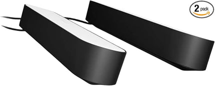Philips Hue Smart Play Light Bar Base Kit, Black - White & Color Ambiance LED Color-Changing Light - 2 Pack - Requires Bridge - Control with App - Works with Alexa, Google Assistant and Apple HomeKit PhilipsHue