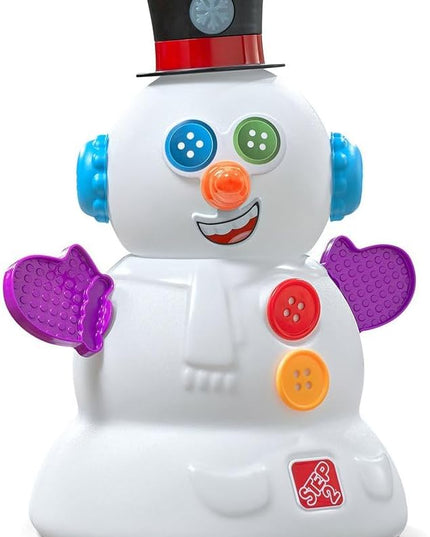 Step2 My First Snowman, Kids Interactive Christmas Toy, Plays Music & Lights Up, 15 Piece Toy Accessories, for Toddlers 1+ Years Old - LeafyLoom