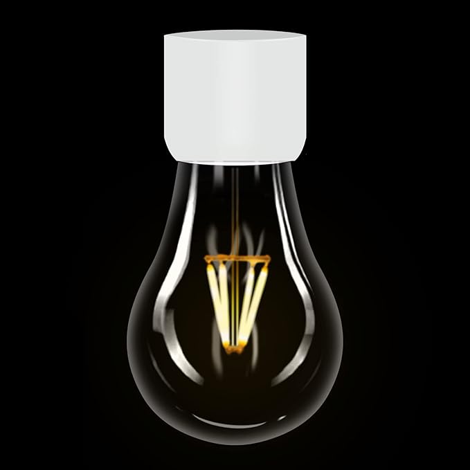 Levitating Lamp Replacement Bulb Magnetic Levitation Single White Bulb LED Night Light Fits for All Floating Bulb Lamp Bases in GYC Store - LeafyLoom